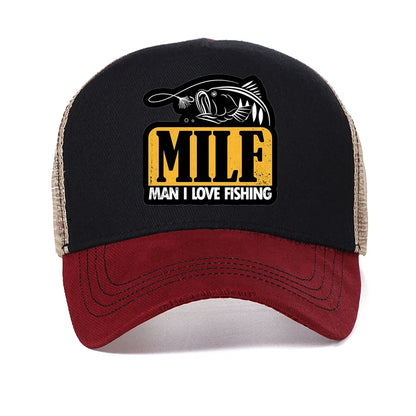 MILF Man I Love Fishing Baseball Cap