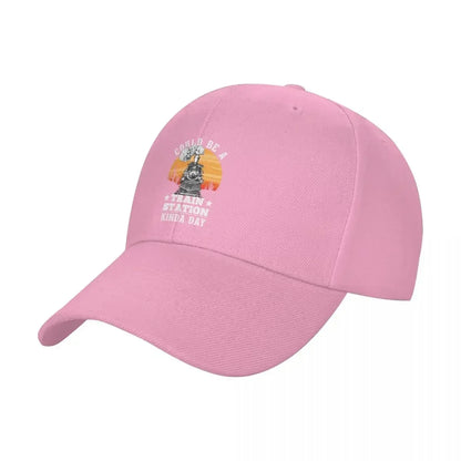 Train Station Kind of Day Baseball Cap