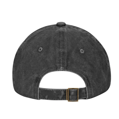 Astronaut Drummer Graphic Washed Baseball Cap