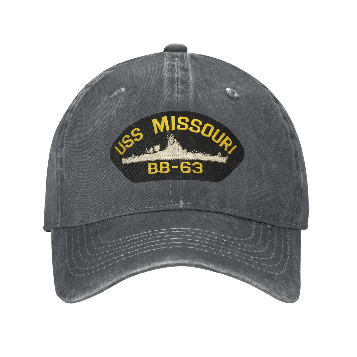 Vintage USS Missouri BB-63 Baseball Cap