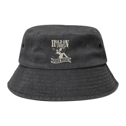 Bucket Hats Hold On Tight Spider Monkey