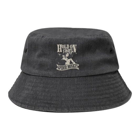 Bucket Hats Hold On Tight Spider Monkey