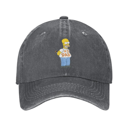 The S-simpson Number 1 Dad Father's Day Sun Baseball Cap