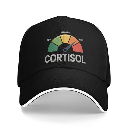 Low Cortisol Levels V Baseball Caps