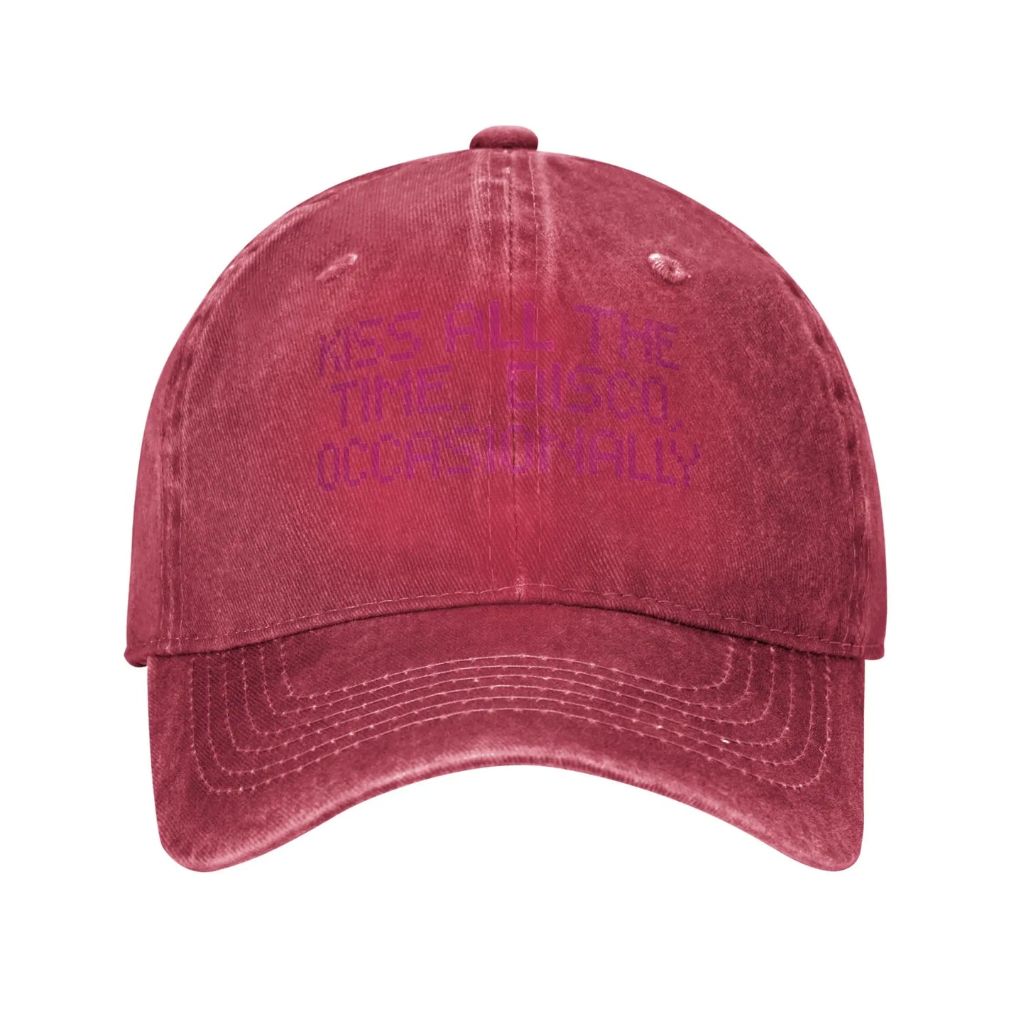 Kiss All the Time Casual Baseball Cap Harrys Styles Album Rock Trucker Hat