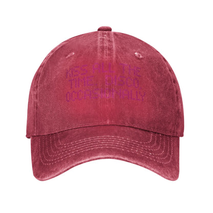 Kiss All the Time Casual Baseball Cap Harrys Styles Album Rock Trucker Hat