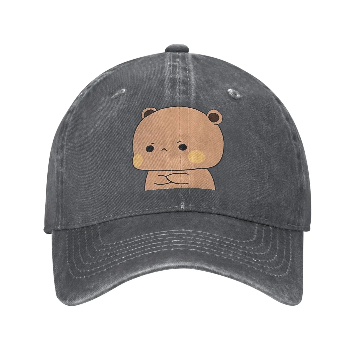 Dudu Is Angry With Bubu Dudu Sad Sun Baseball Cap