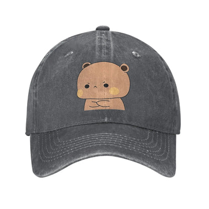Dudu Is Angry With Bubu Dudu Sad Sun Baseball Cap