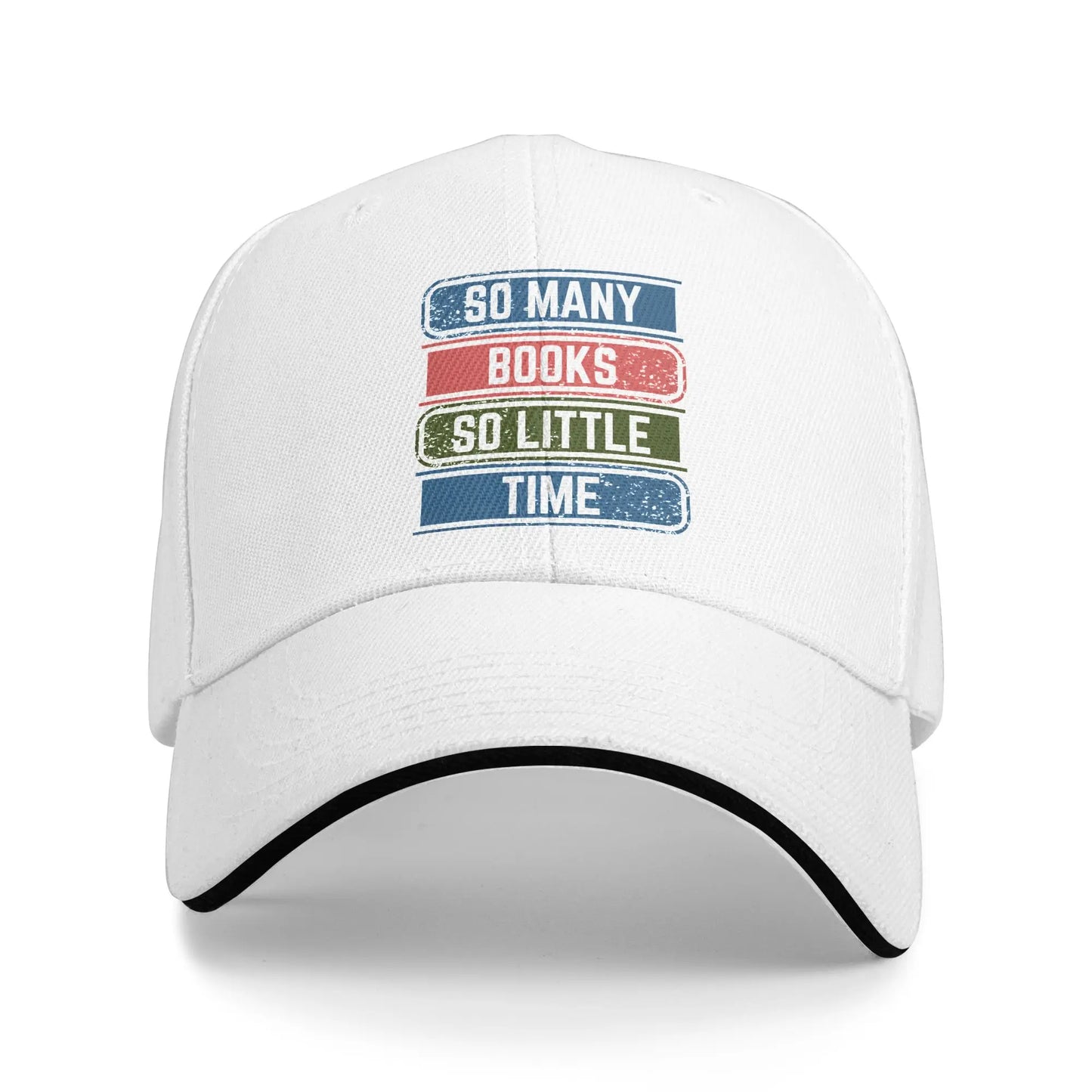 So Many Books So Little Time Baseball Cap