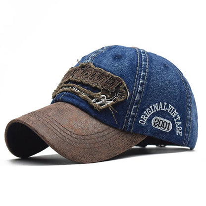 CNTANG Summer Denim Baseball Cap