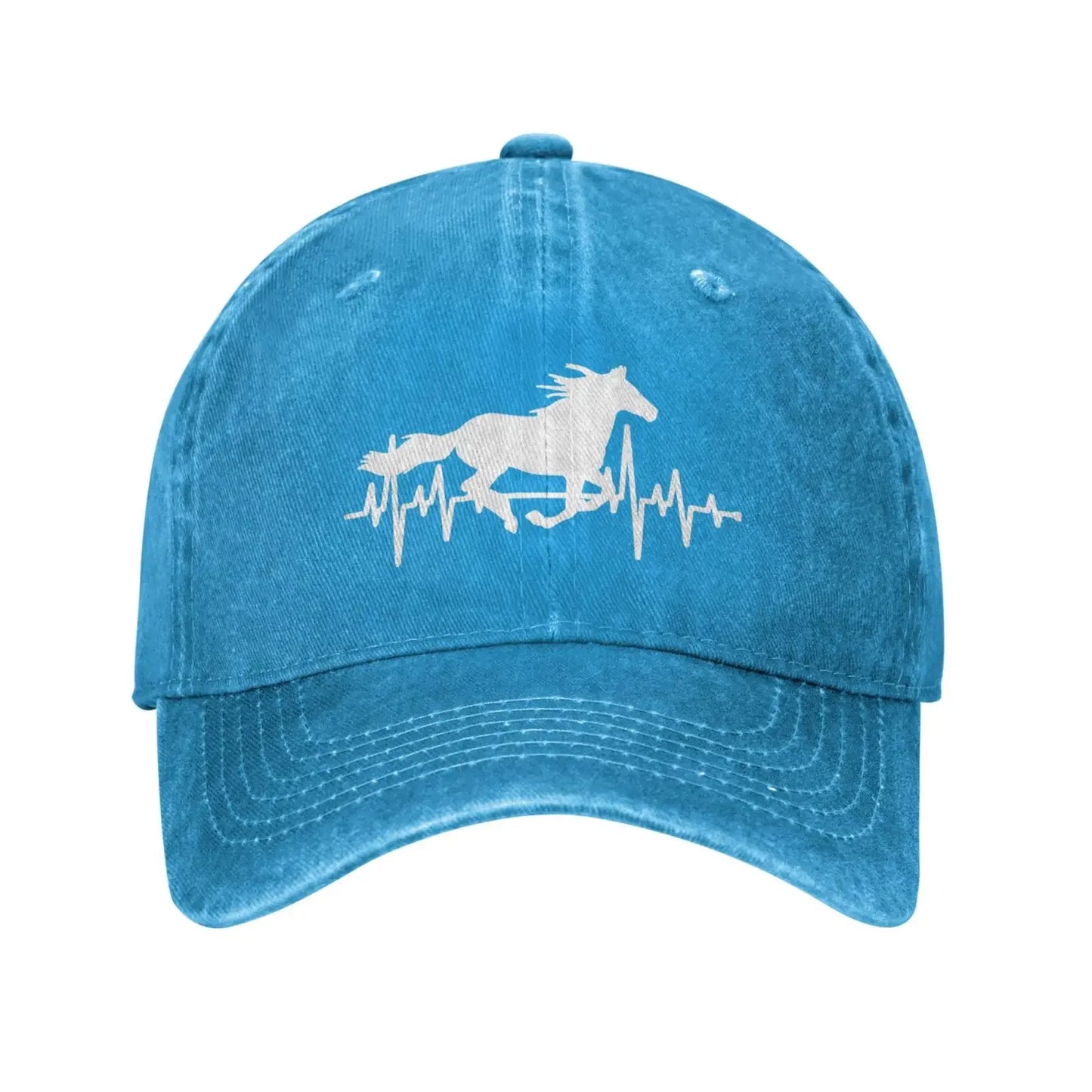 Women’s Horse Heartbeat Hat Baseball Cap For Dad And Mom