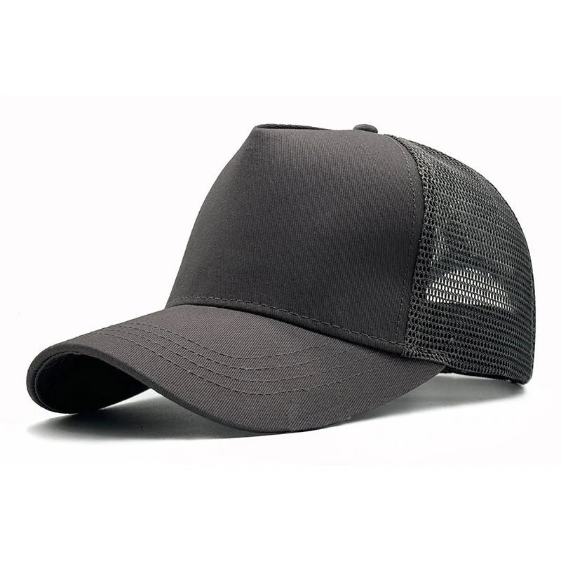 Baseball Cap Big Head Plus Size Summer Mesh Top Quality Oversize Sport Snapback Hat