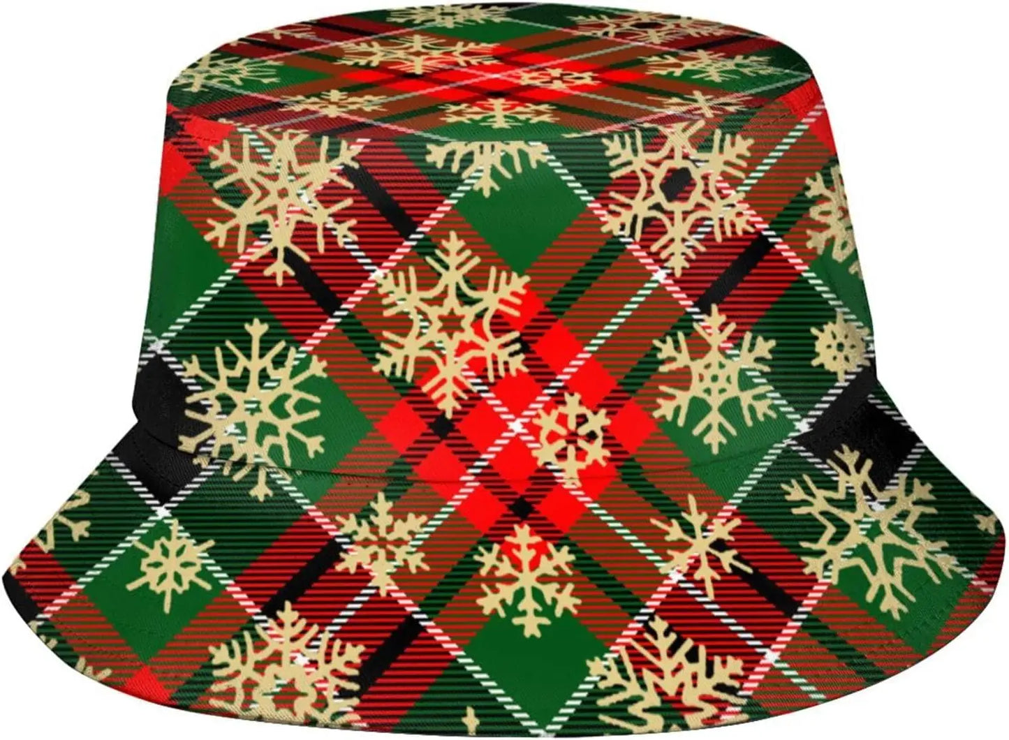 Christmas Bucket Hats Fashion Summer Sun Cap Packable