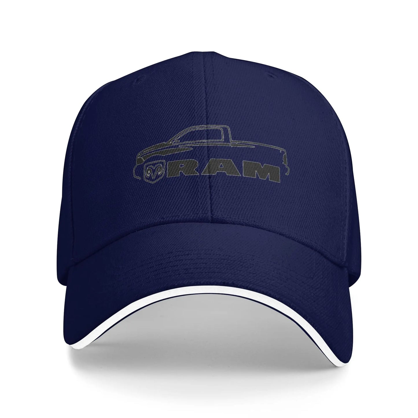 RAM Car Logo Outdoor Gym Hip Hop Hats For Women Men Baseball Caps
