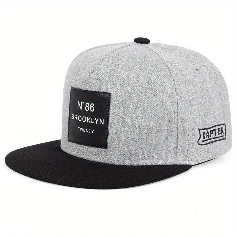 Men Women BROOKLYN Baseball Cotton Adjustable Snapback Hat