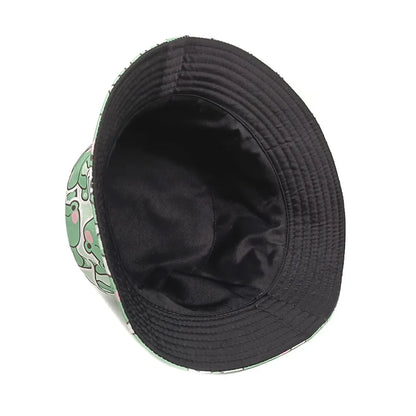 Male and Female Students Cute Sun Shading Basin Hat Bucket Hat Cartoon