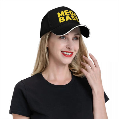 Unisex Baseball Hats Megabass Holograph Speakers Logo Outdoor Streetwear Summer Sports Baseball Caps Hip Hop Cap Casquette Hats