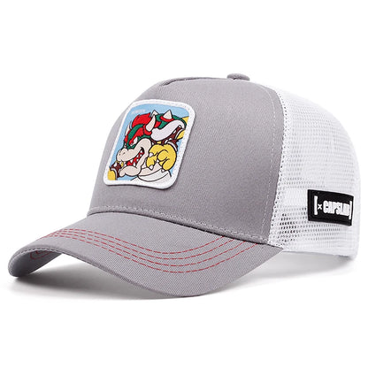 Cartoon Lion Dance Baseball Cap