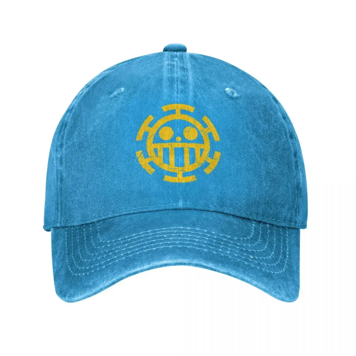 Skull One-Piece Anime Summer Autumn Cap Hats Dad Baseball Cap
