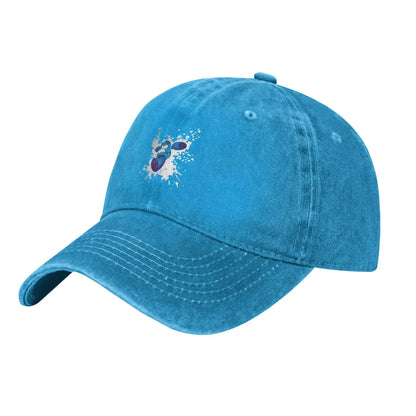 Megaman Pixel Jump Men Women Baseball Caps