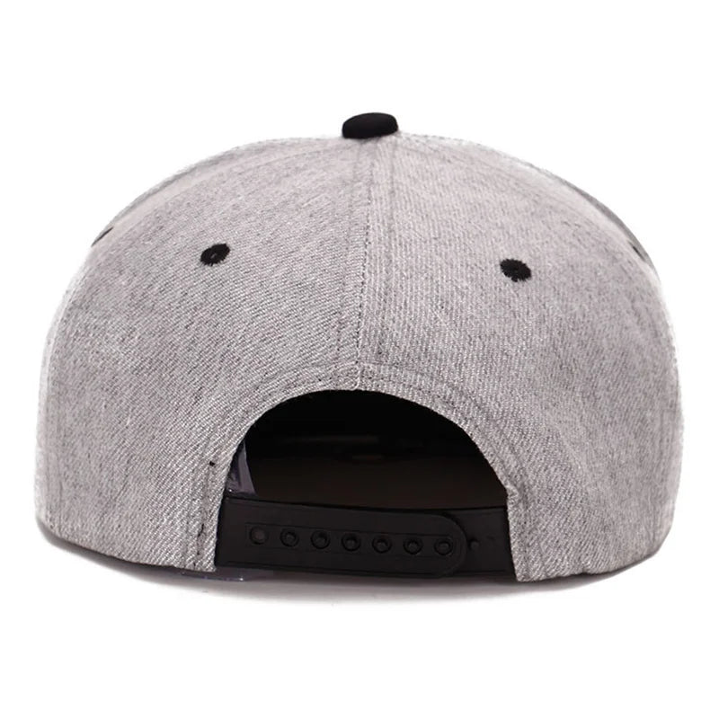 Fashion 5 Panels Cotton Snapback Cap God Eyes Plastic Patch Men Flat Brim Baseball Caps For Men Women