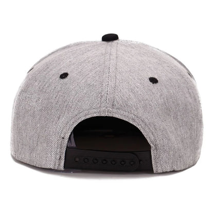 Fashion 5 Panels Cotton Snapback Cap God Eyes Plastic Patch Men Flat Brim Baseball Caps For Men Women