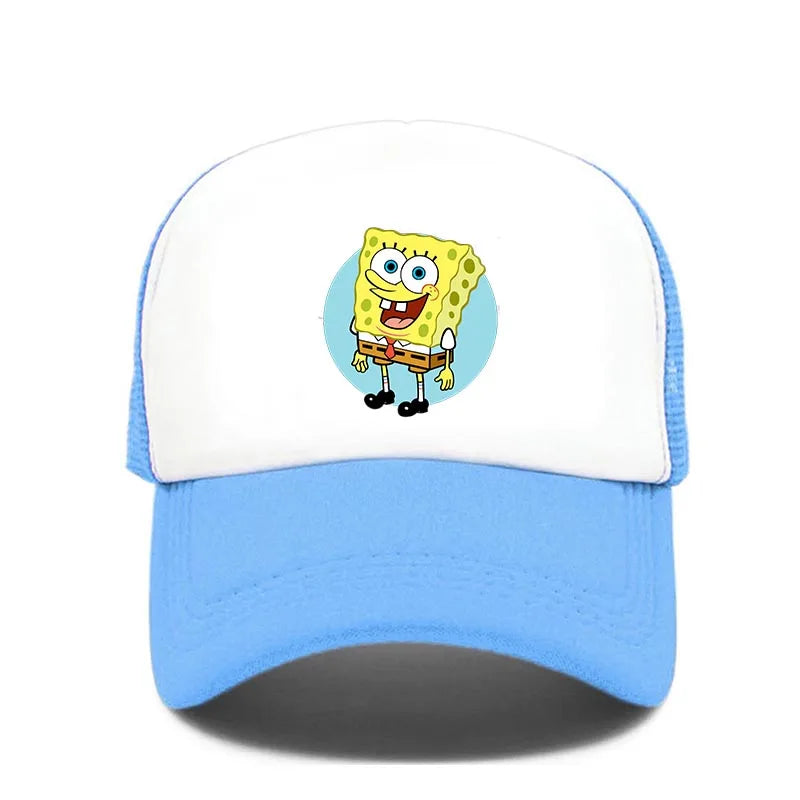 Fashion Cute SpongeBobs Print Baseball Cap