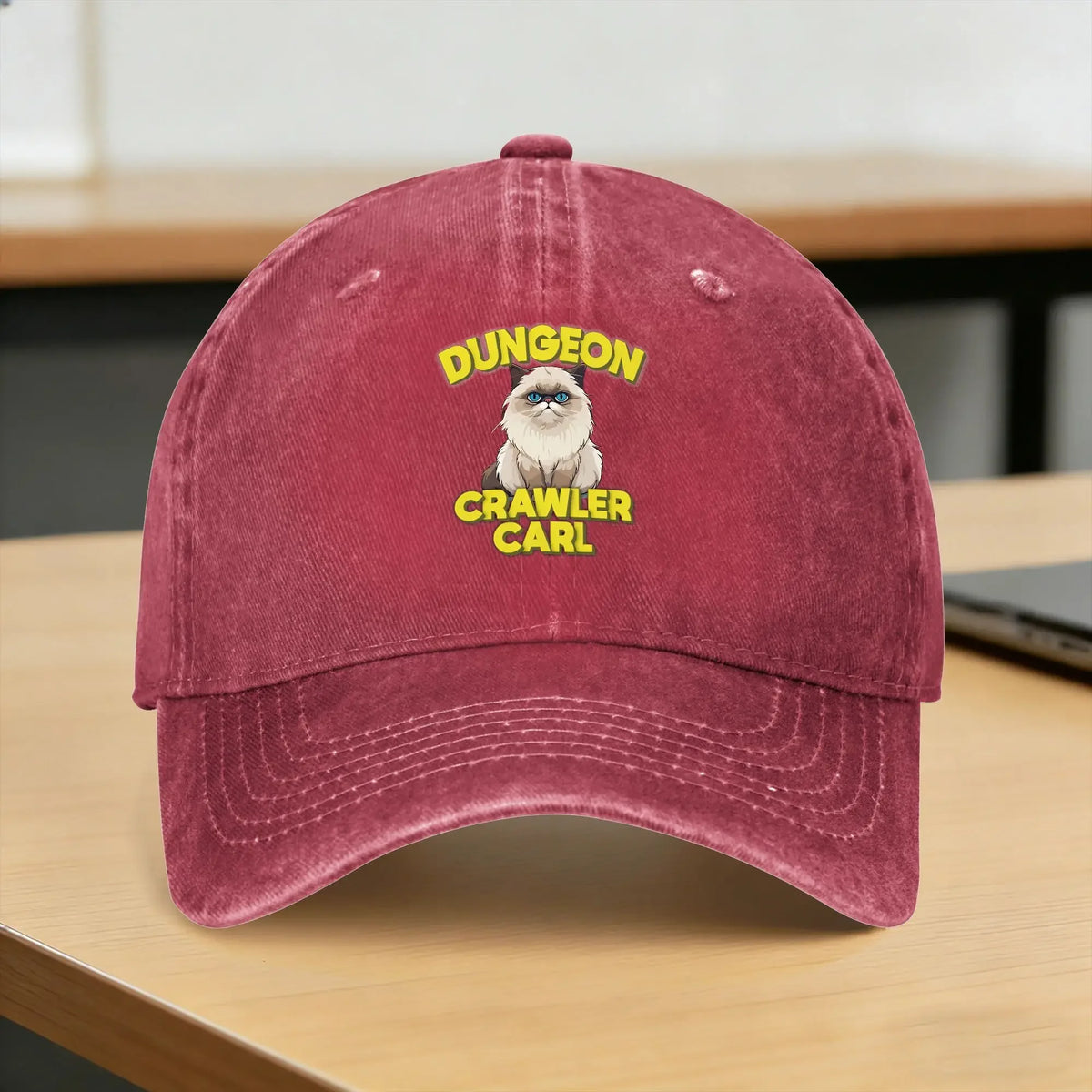 Dungeon Crawler Carl Washed Baseball Cap