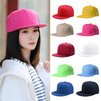 Men Women Multi Color Baseball Cap Peaked Cap Hip Hop Snapback Hat