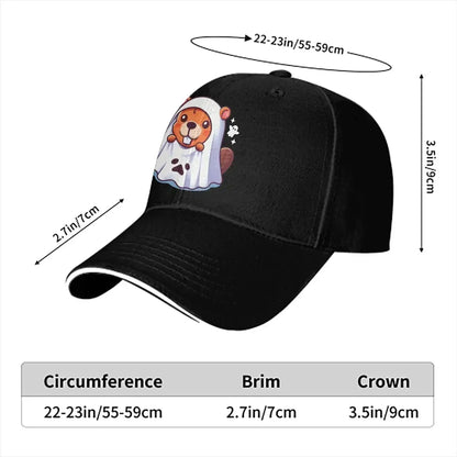 Kurwa Bobr Bober Multicolor Hat Peaked Unisex Cap Boberek Cute Baseball Hat