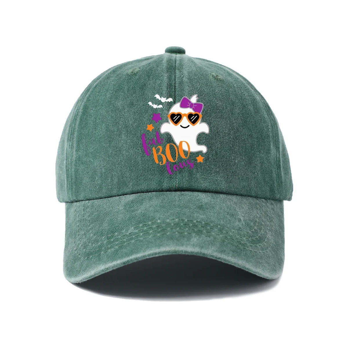 Cowboy Ghost Boo Graphic Baseball Cap