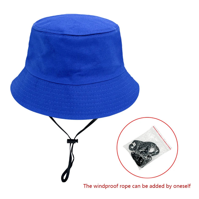 Circumference Fisherman's Hat Female Face Show Small Face Cover Bucket Hat