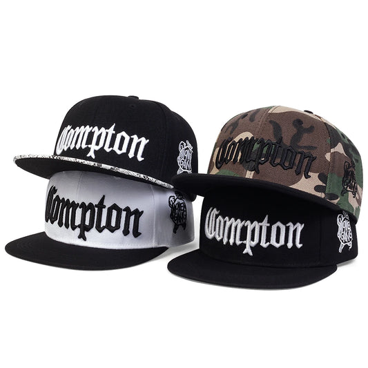 Men Compton Snapback Hats Bone Fashion Hip Hop Baseball Cap For Adult