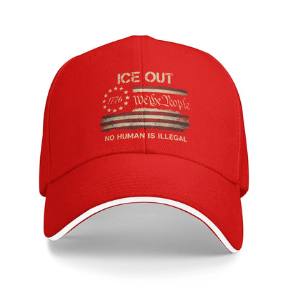 Ice-Out Sun Baseball Cap For Men Women