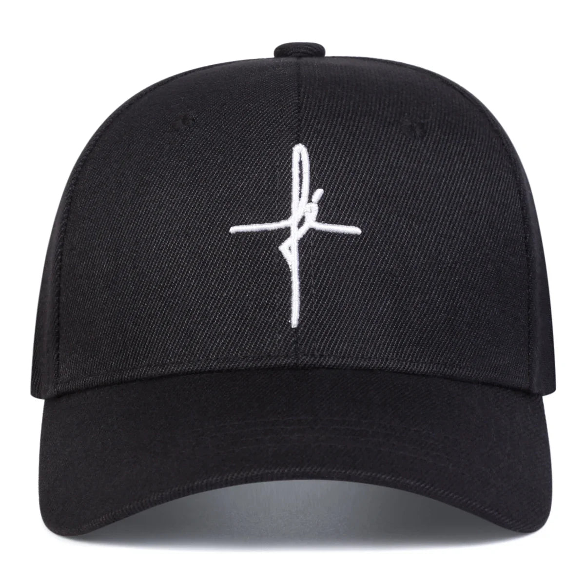 Unisex Personality Cross Embroidery Baseball Caps
