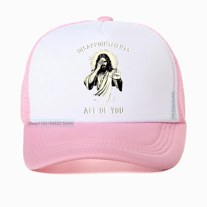 Disappointments All of You Funny Jesus Christian Faith Meme Baseball Cap