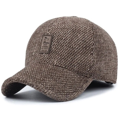 Autumn Winter Casual Adjustable Hats Earmuffs Hat Warm Baseball Cap