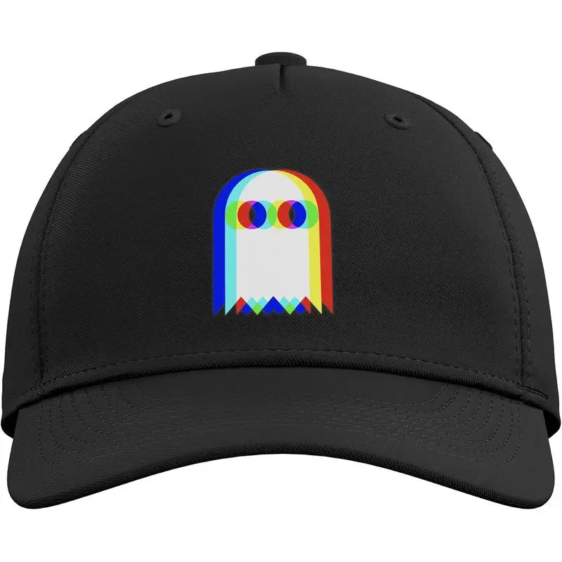 Vaporwave Psychedelic Ghost Retro Halloween Techno EDM Adjustable Baseball Hat