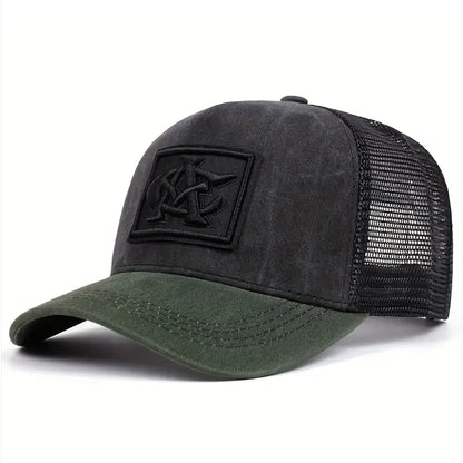 2025 Personalized Fashion New Baseball Hat CA Embroidered Mesh Hat Daily Wear Decorative