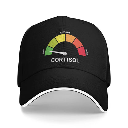 Low Cortisol Levels V Baseball Caps