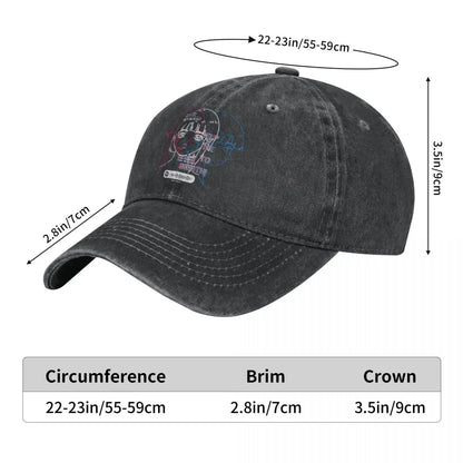 Serial Experiments Lain Anime Multicolor Hat Baseball Hat