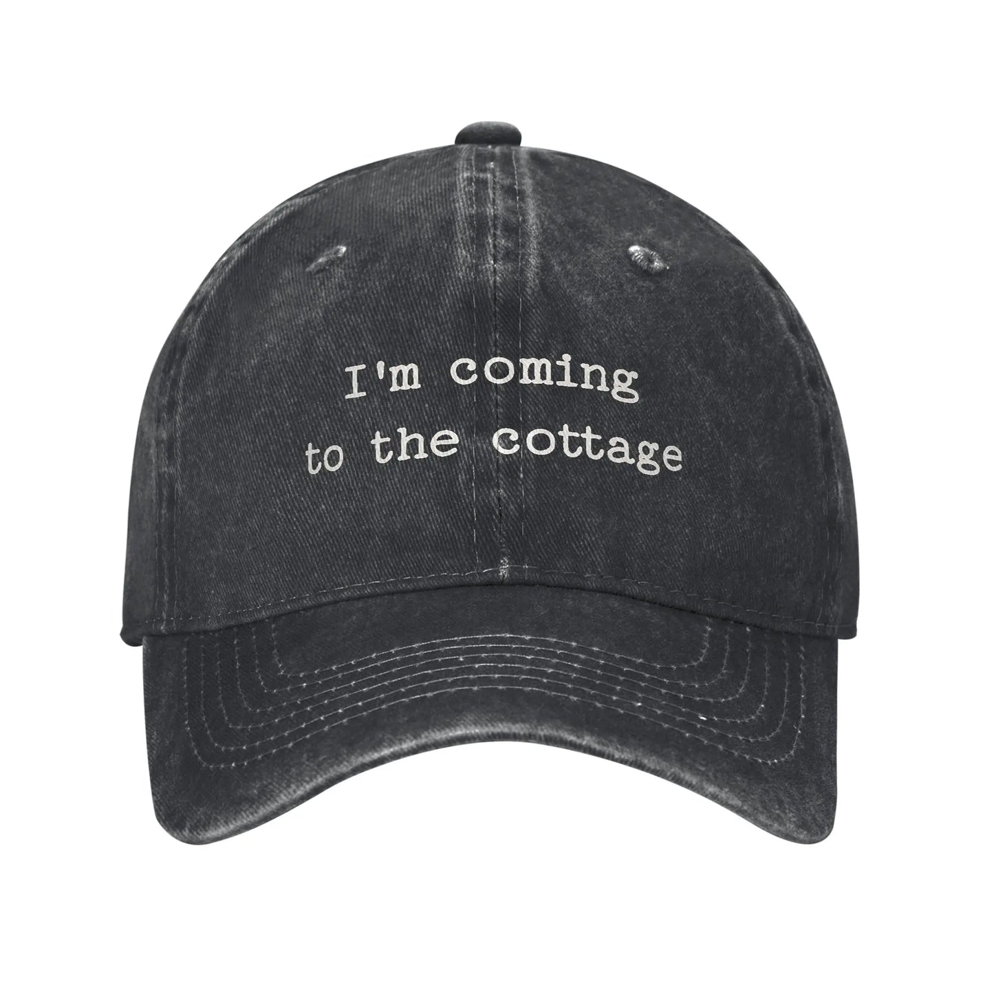 I'm Coming To The Cottage Summer Baseball Caps For Female Male