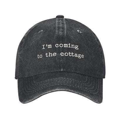 I'm Coming To The Cottage Summer Baseball Caps For Female Male