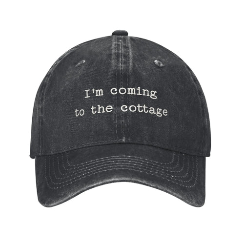 I'm Coming To The Cottage Summer Baseball Caps For Female Male