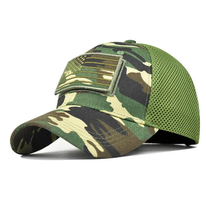 New European And American Flag Trend Fishing Cap Baseball Caps