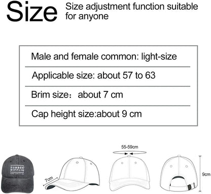 Boston Terrier Washed Baseball Cap
