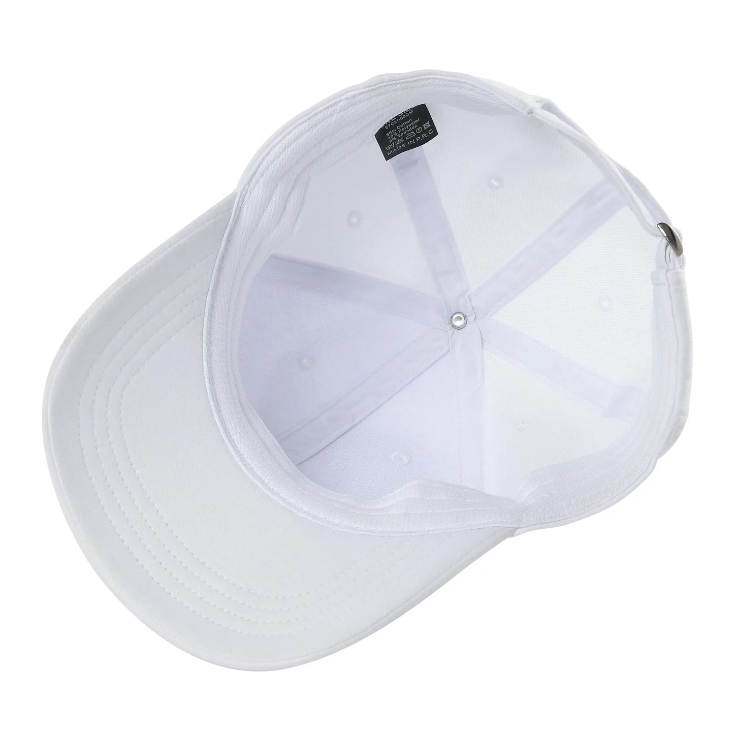 Baseball Cap Unisex Cotton Dad Hat Snapback Streetwear Cap in Black White Red Blue Gray for Men And Women