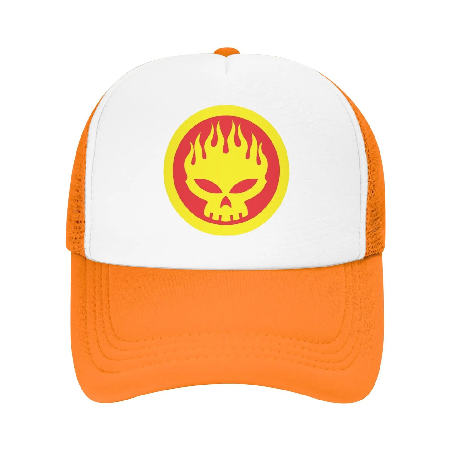 Adult Manic Skull The Offspring Baseball Hat Fitted Mesh Baseball Cap