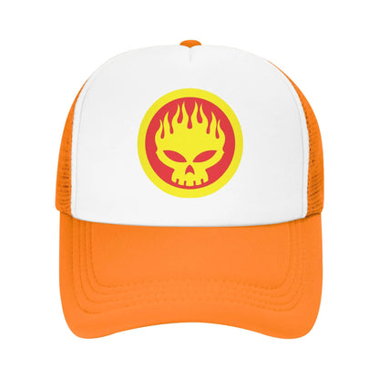 Adult Manic Skull The Offspring Baseball Hat Fitted Mesh Baseball Cap
