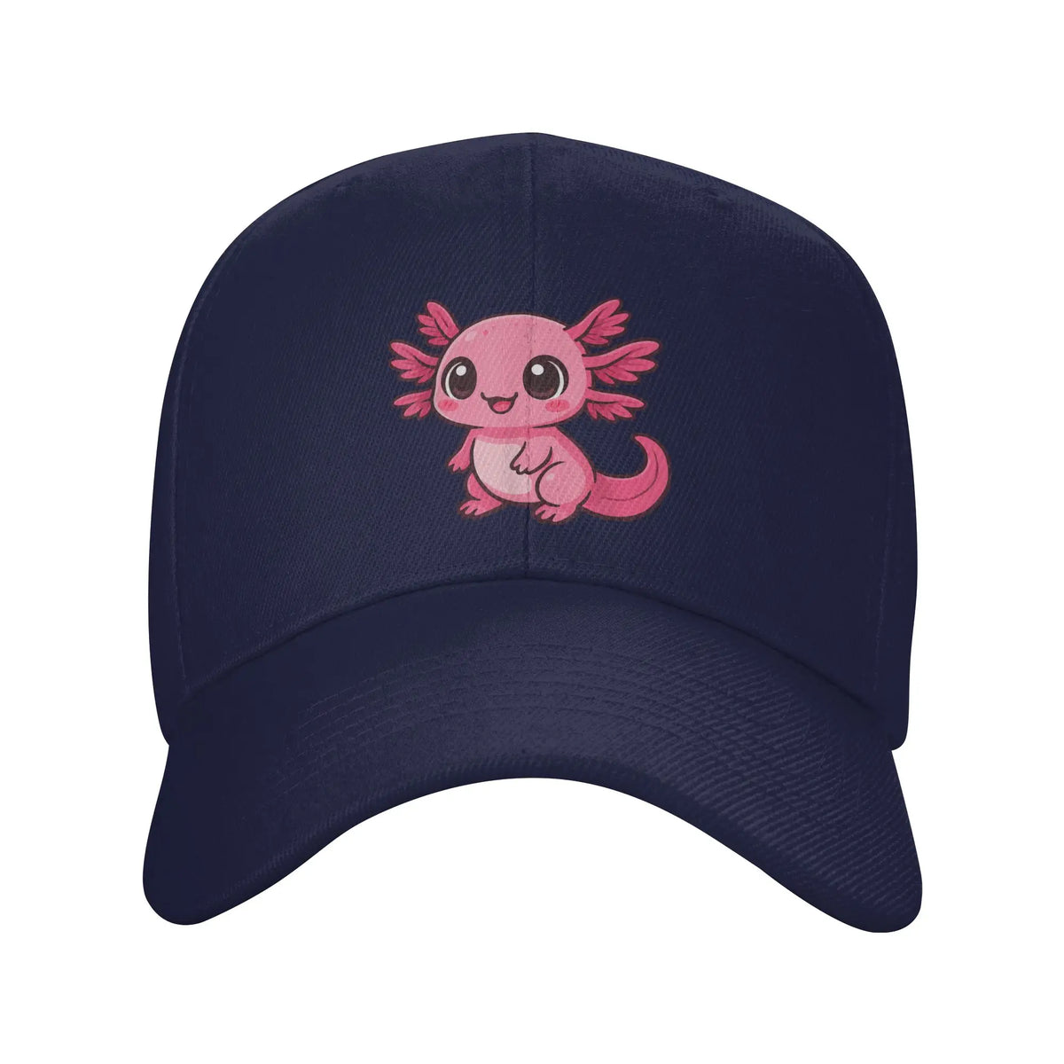 Cute Kawaii Pink Axolotl for Axolotl Lovers Casual Baseball Cap